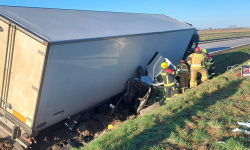 Tragiczny wypadek na autostradzie A4. Trzy osoby zginęły na miejscu