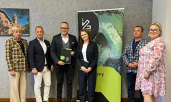 Starosta Sebastian Burdzy podpisał porozumienie o współpracy z Siecią Badawczą Łukasiewicz- PORT