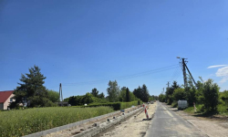 Trwa przebudowa drogi relacji Zakrzyce-Gałów. Jest to II etap dużej inwestycji na terenie gminy