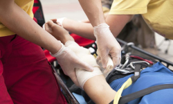 Potrącenie 7-letniego chłopca w miejscowości Święte