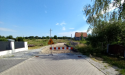 Gmina realizuje kontrakt na budowę drogi na osiedlu Buczki w Ciechowie