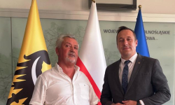 Wójt gminy Kostomłoty spotkał się z Pawłem Gancarzem marszałkiem Województwa Dolnośląskiego