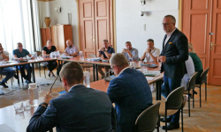 Spotkanie w sprawie przebudowy DK94 w Starostwie Powiatowym