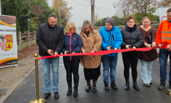 Oficjalne otwarcie przebudowanej ulicy Dębowej w Udaninie