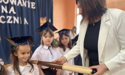 Pasowanie na ucznia w Szkole Podstawowej w Mieczkowie