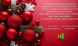 Wesołych Świąt życzą szefowie powiatów, miast i gmin