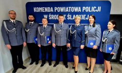 Wyższe stopnie służbowe dla średzkich funkcjonariuszy