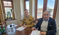 Dodatkowe środki dla PSP w Środzie Śląskiej na zakup skokochronu penumatycznego