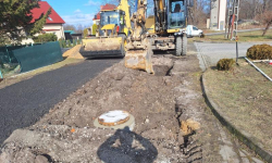 Budowa sieci kanalizacji w Pielaszkowicach