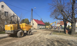 Modernizacja drogi Wróblowice-Lutynia – postęp prac