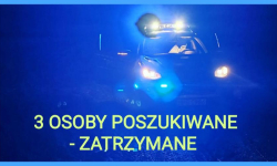 Trzy osoby poszukiwane zatrzymane przez średzkich policjantów