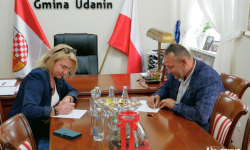 Odbiór przebudowanych dróg w gminie Udanin