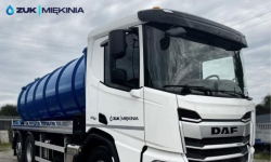 Nowy pojazd asenizacyjny we flocie ZUK Miękinia
