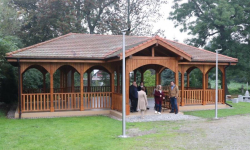 Remont wiaty i budowa małej architektury w Ujeździe Dolnym