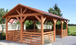 Nowa altana w Karnicach. Miejsce spotkań i integracji mieszkańców