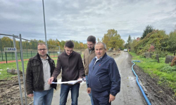 Trwają prace przy rozbudowie ul. Zielonej w Miękini