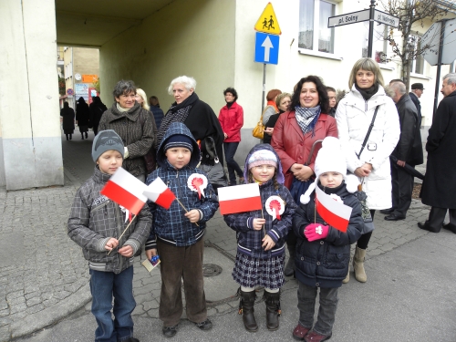 Obchody Święta Niepodległości - Środa Śląska 2010
