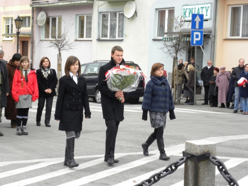 Obchody Święta Niepodległości - Środa Śląska 2010