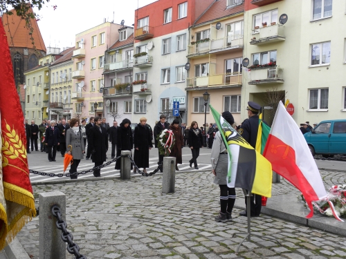 Obchody Święta Niepodległości - Środa Śląska 2010