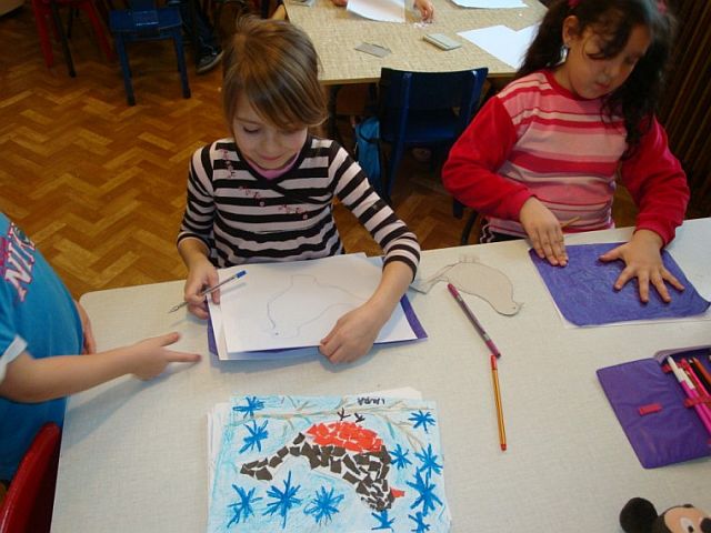 Przedszkolaki pamiętają o ptakach