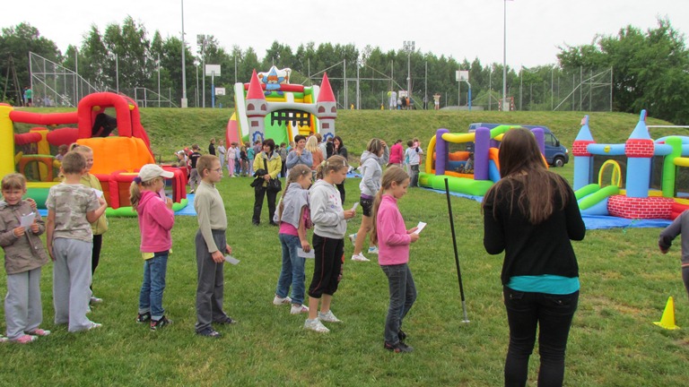 Dzień dziecka i sportu w Miękini