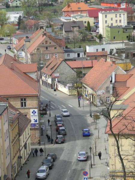 Środa Śląska - widok z wieży