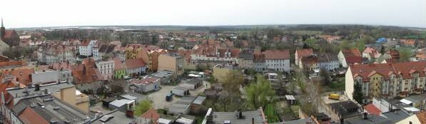 Środa Śląska - widok z wieży