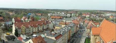 Środa Śląska - widok z wieży