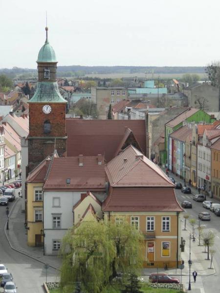Środa Śląska - widok z wieży