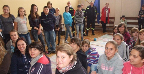 Unijny ślad w Gimnazjum w Ujeździe Górnym