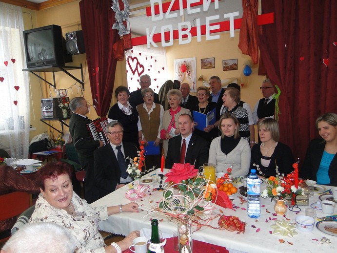 Dzień Kobiet w Klubie Seniora