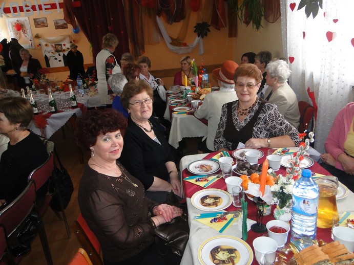 Dzień Kobiet w Klubie Seniora