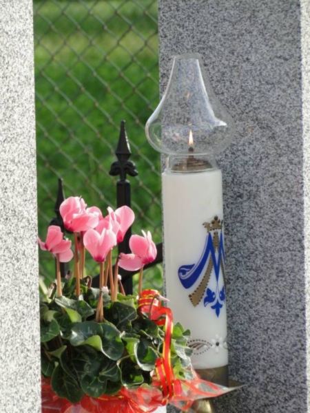 Nowa kapliczka w Jastrzębcach