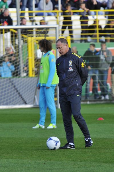 Trening Brazylii na Stadionie Śląska Wrocław