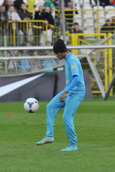 Trening Brazylii na Stadionie Śląska Wrocław