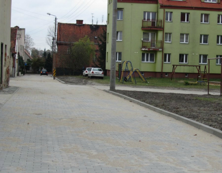 Ulica Mylna po remoncie