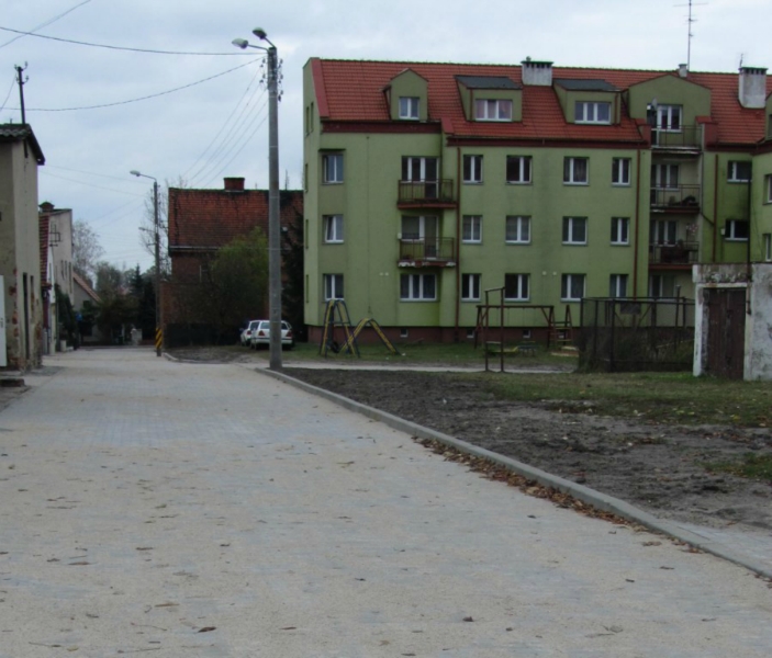 Ulica Mylna po remoncie