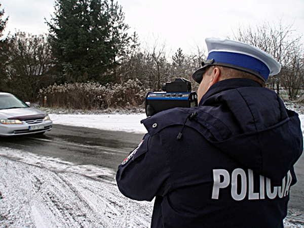 Laserowy wskaźnik prędkości