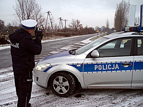 Laserowy wskaźnik prędkości