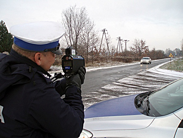 Laserowy wskaźnik prędkości