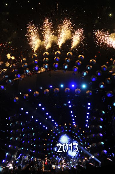 Sylwester na wrocławskim Rynku