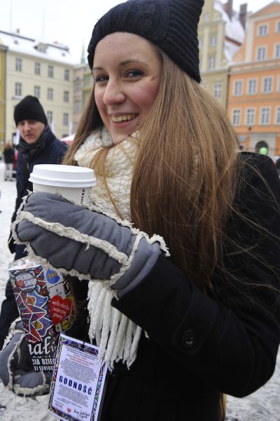WOŚP na wrocławskim Rynku