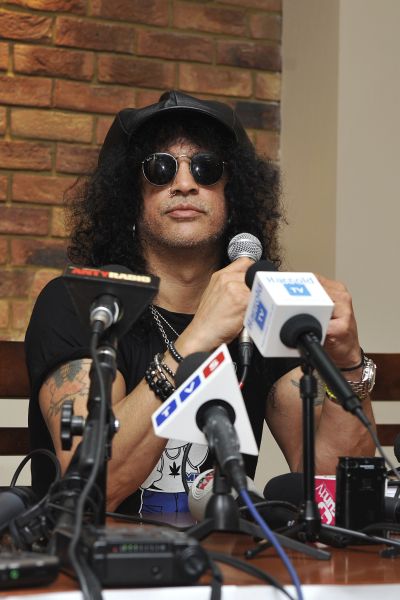 Ikona rocka SLASH w Polsce