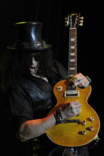 Ikona rocka SLASH w Polsce