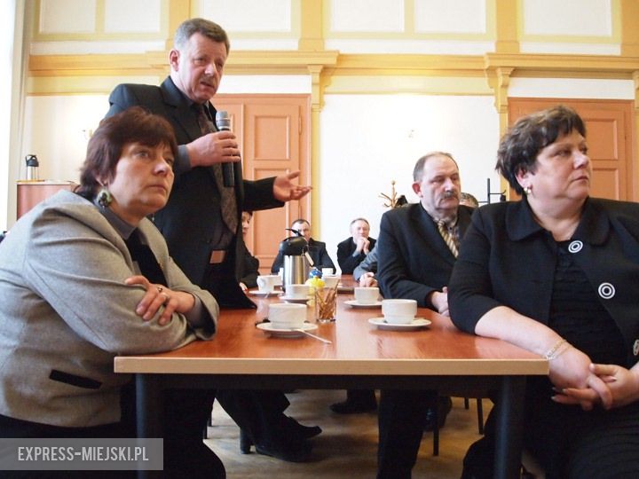 Spotkanie w starostwie z vipami