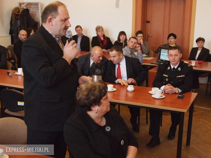 Spotkanie w starostwie z vipami