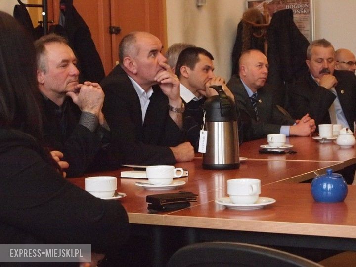 Spotkanie w starostwie z vipami