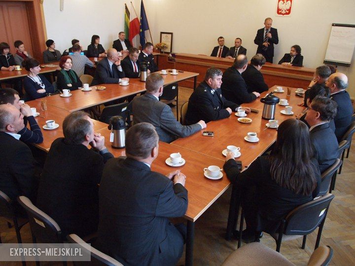 Spotkanie w starostwie z vipami