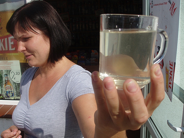 Podobne problemy z jakością wody mieli mieszkańcy Ciechowa w 2008 roku