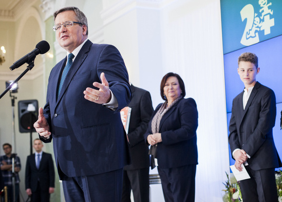 Uroczystości w pałacu prezydenckim